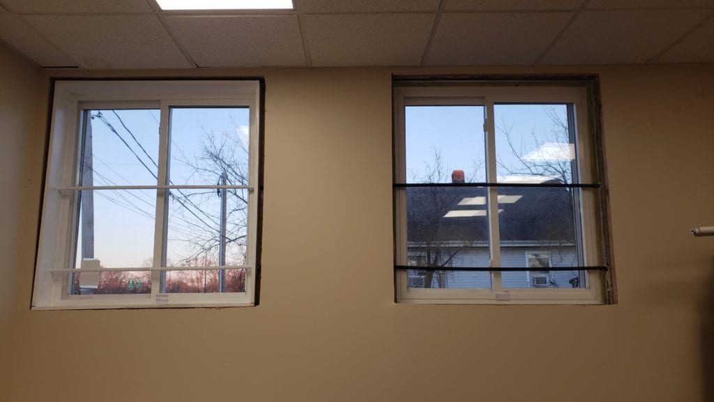 BEFORE & AFTER - Custom Window Frames - The Remodeling Doctor
