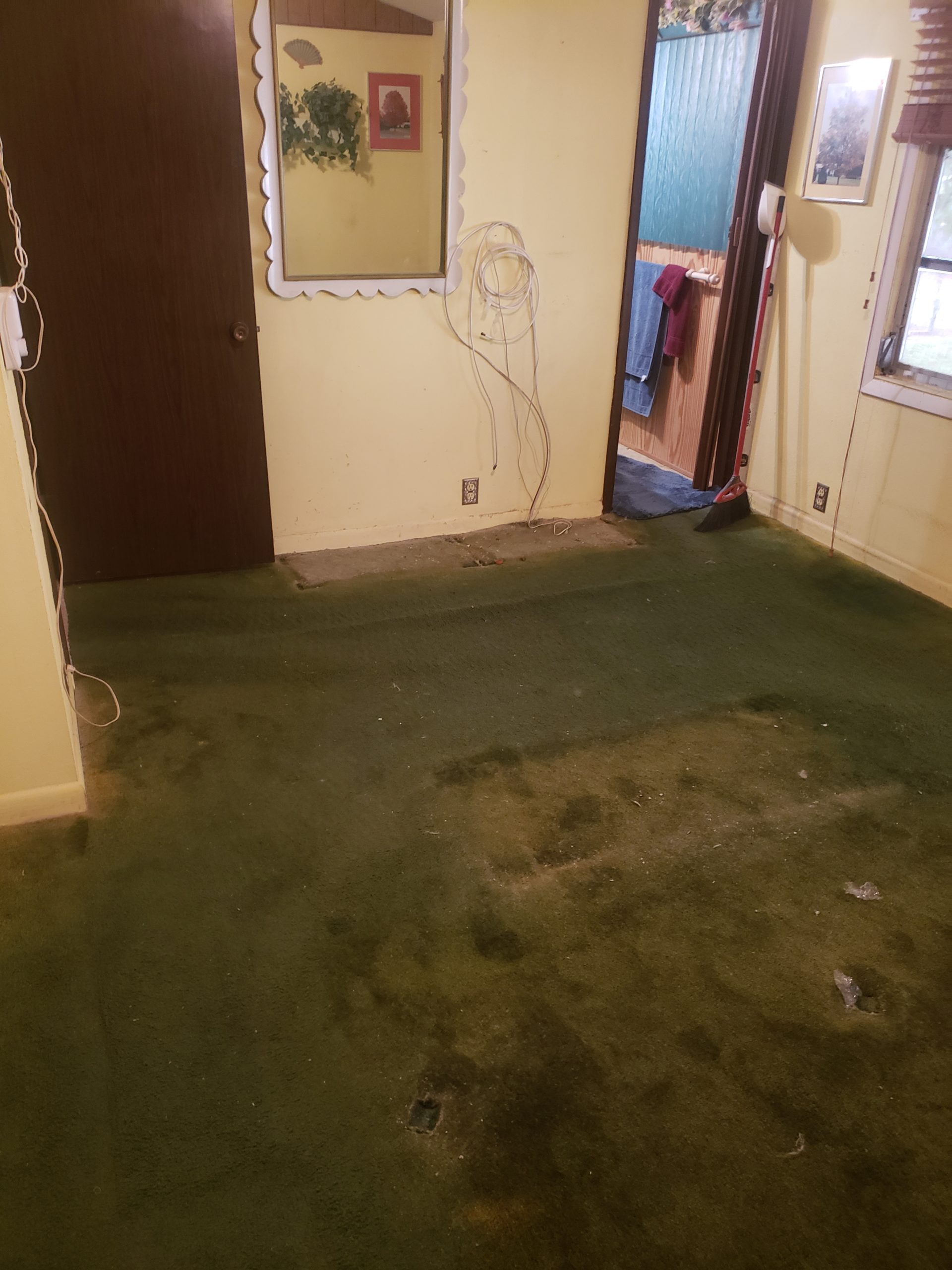 Sub Floor Carpet Removal-The Remodeling Doctor